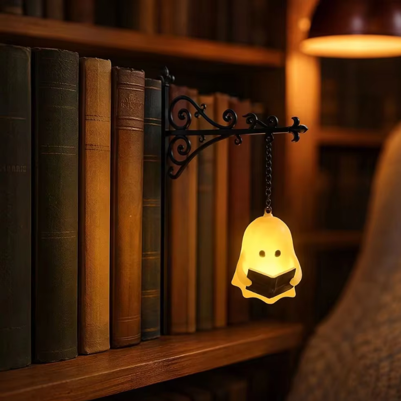 Ledsen™ BookshelfDecor - Fortryllet Bogreol Atmosfære Dekorationslys