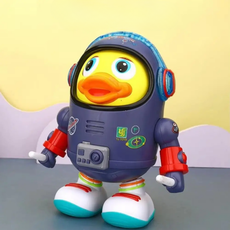 Kletshuts™ DancingDuck – Interaktiv Musikalsk Rum Dansende And Astronautlegetøj