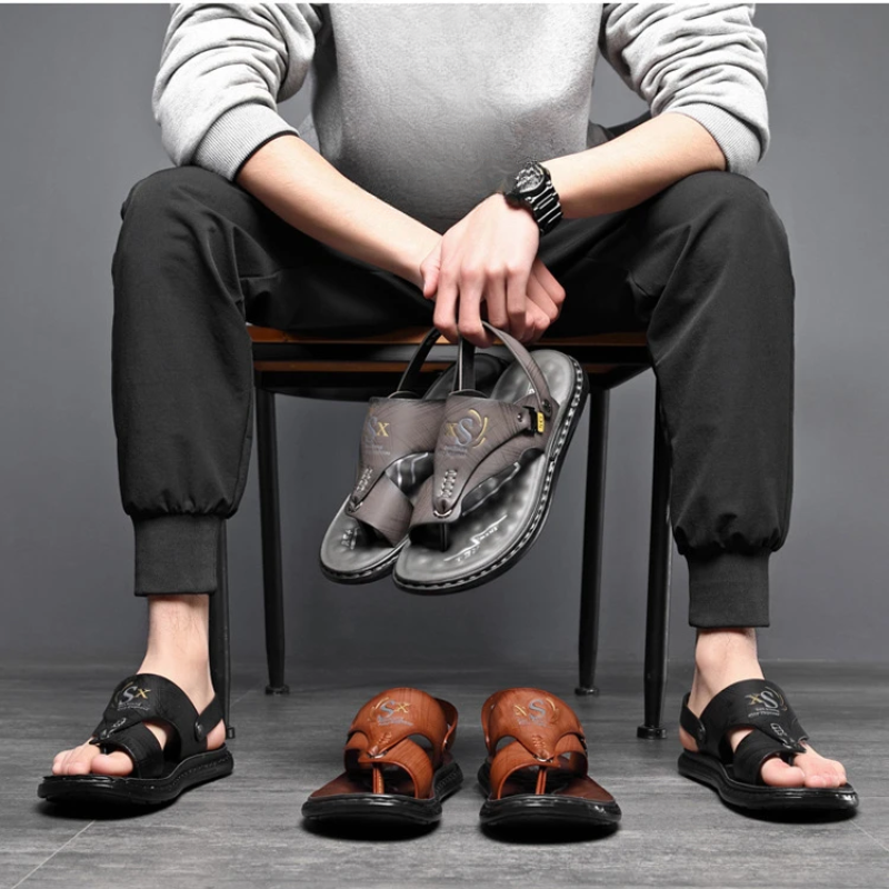 Happy™ SoftSandals : Mænds Mode Sommer Komfortable Bløde Sandaler