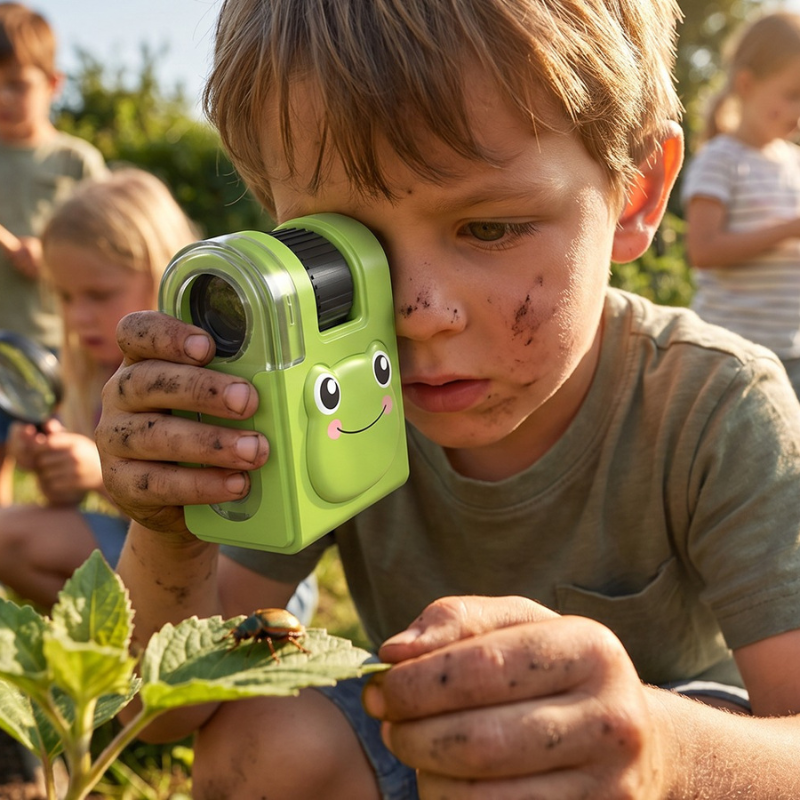 Kletshuts™ PocketMicroscope: Bærbar Uddannelsesmikroskop Til Børn