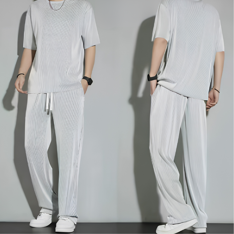 Icone™ RelaxedOutfit - Mænds Hverdags Matchende Afslappet Outfit Sæt