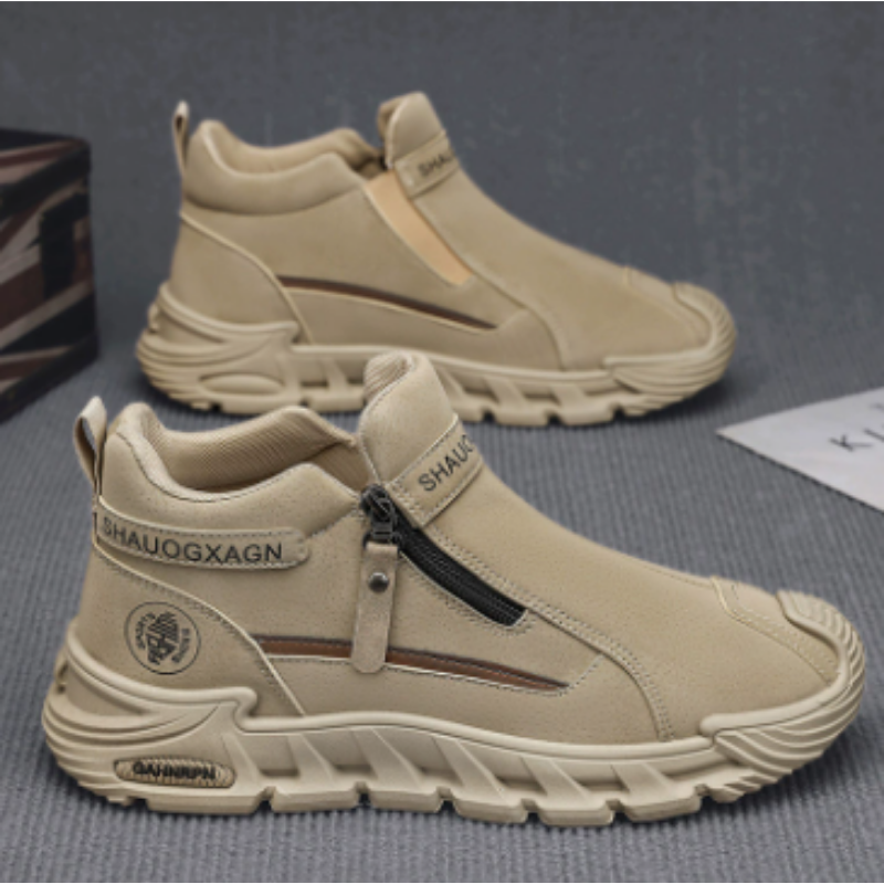 Happy™ OutdoorShoes: Side Lynlås Vandreture Udendørs Sko For Mænd