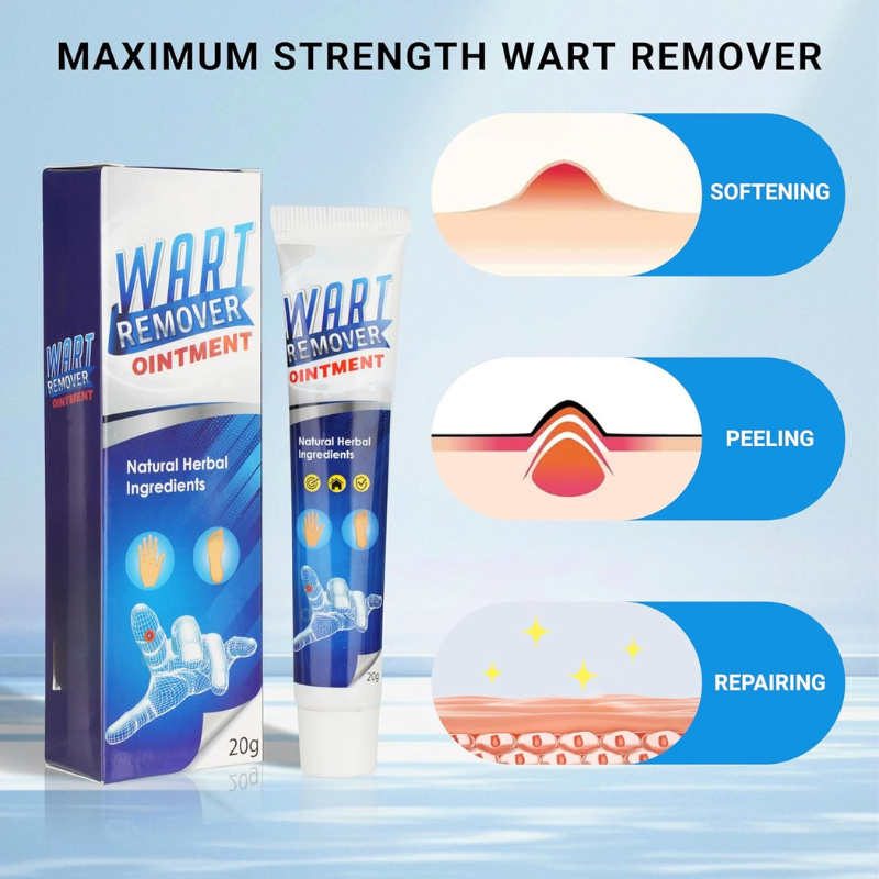 WartRemover 1+1 GRATIS: Sikker Hudvorte Salve Fjerner