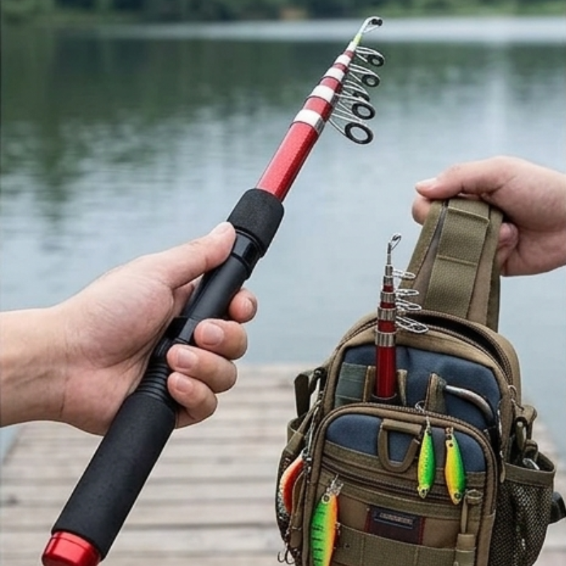 CompactRod™ – Kompakt Teleskop Rejsefiskestang