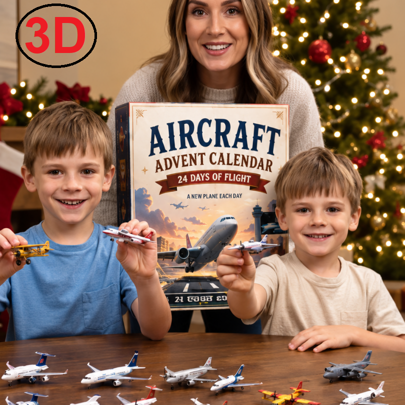 Kletshuts™ AircraftAdvent: Julekalender  2D Fly Advent