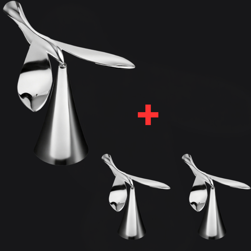 Globetrek° BirdOpener 1+2 GRATIS: Elegant Fuglebalancerings Skulptur Flaskeåbner