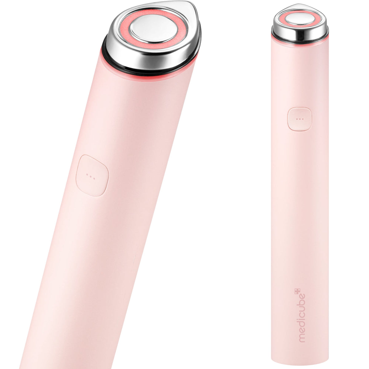 Ansigtsapparat 3-i-1 med rensehoved og ansigtsrulle, 3 LED-tilstande