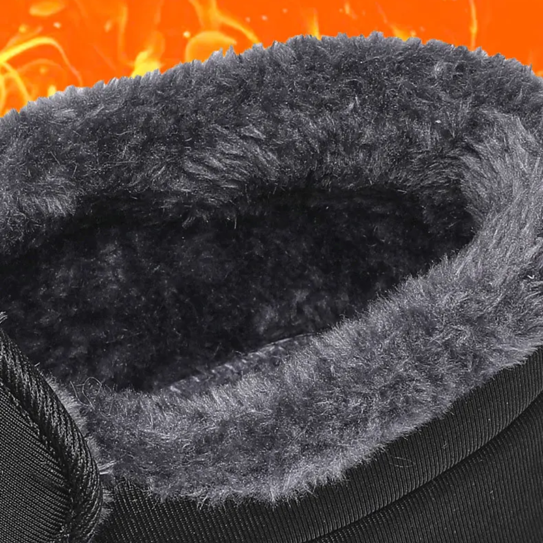 Happy™ WinterBoots:  Mænd Og Kvinder Let Smutte-På Fleece Forede Vinter Støvler