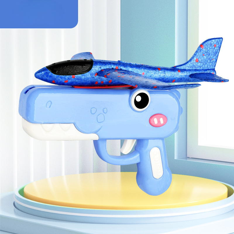 Kletshuts™ DinoBlaster: Dinosaur Flyvemaskine Launcher Børns Blaster Sjov Legetøj
