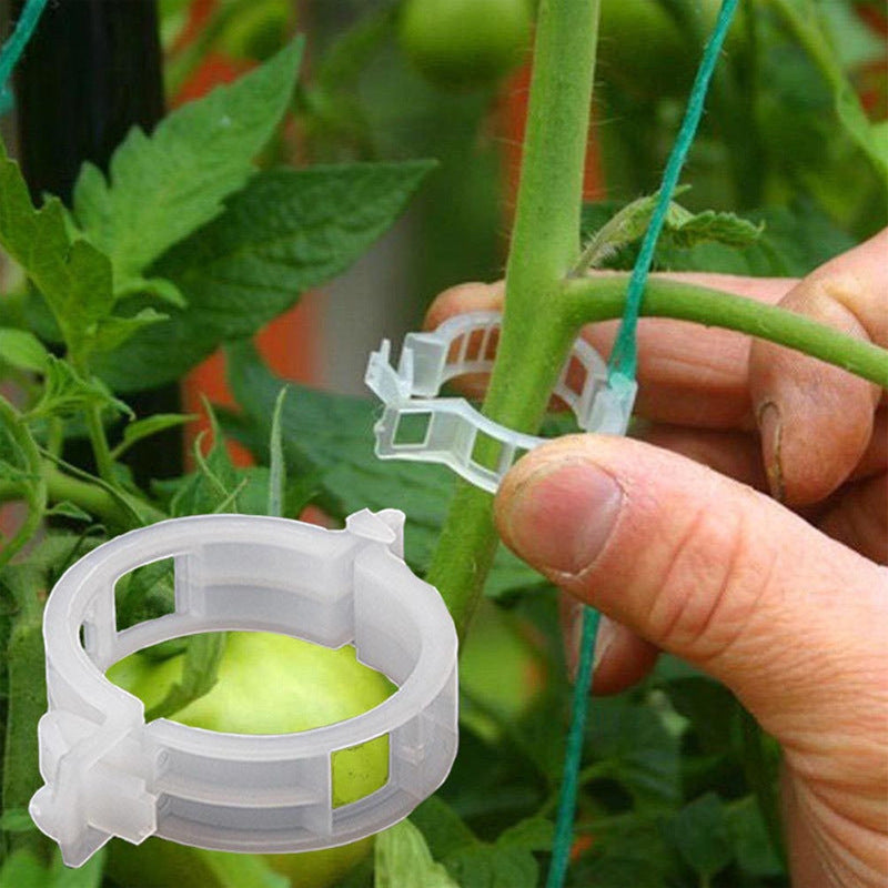 PlantClips - Genanvendelig Plantestøtte Og Fastgørelsesklips
