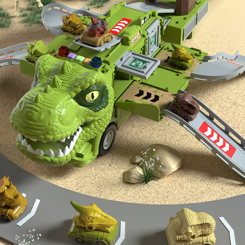 Kletshuts™ DinoTruck: Dinosaur Lastbil Legetøjssæt Med Lys Og Musik