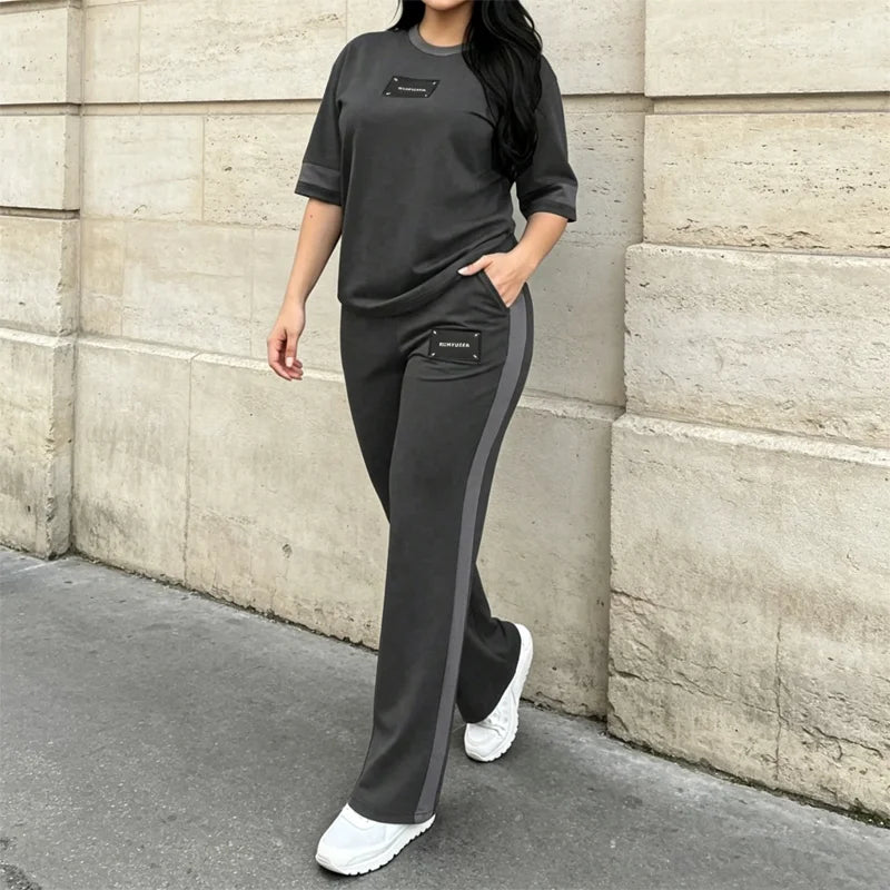 Icone™ RelaxedSet - Kvinders Casual Afslappet To-Delt Matchende Outfit Sæt