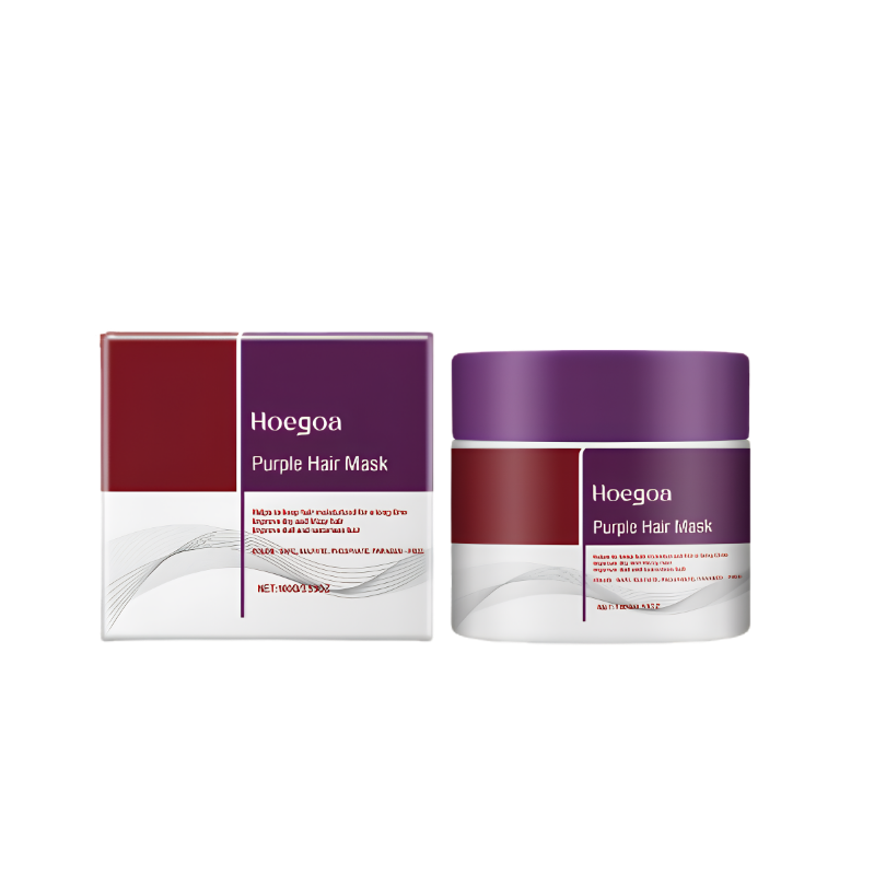 Rose® KeratinMask: Farve Og Dybde Reparationslilla Keratin Toning Hårmaske
