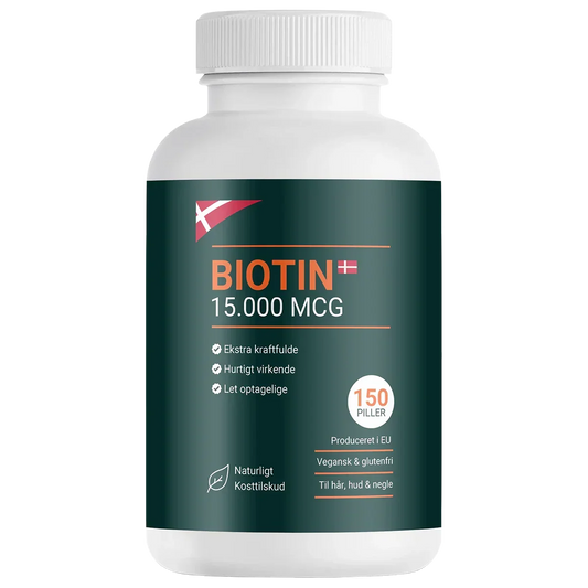 Biotin 15.000 µg – 300 kapsler