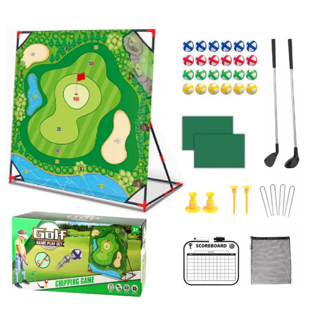 Kletshuts™ PortableGolf: Præcision Chipping Og Putting Bærbar Golf Til Indendørs Og Udendørs Spil