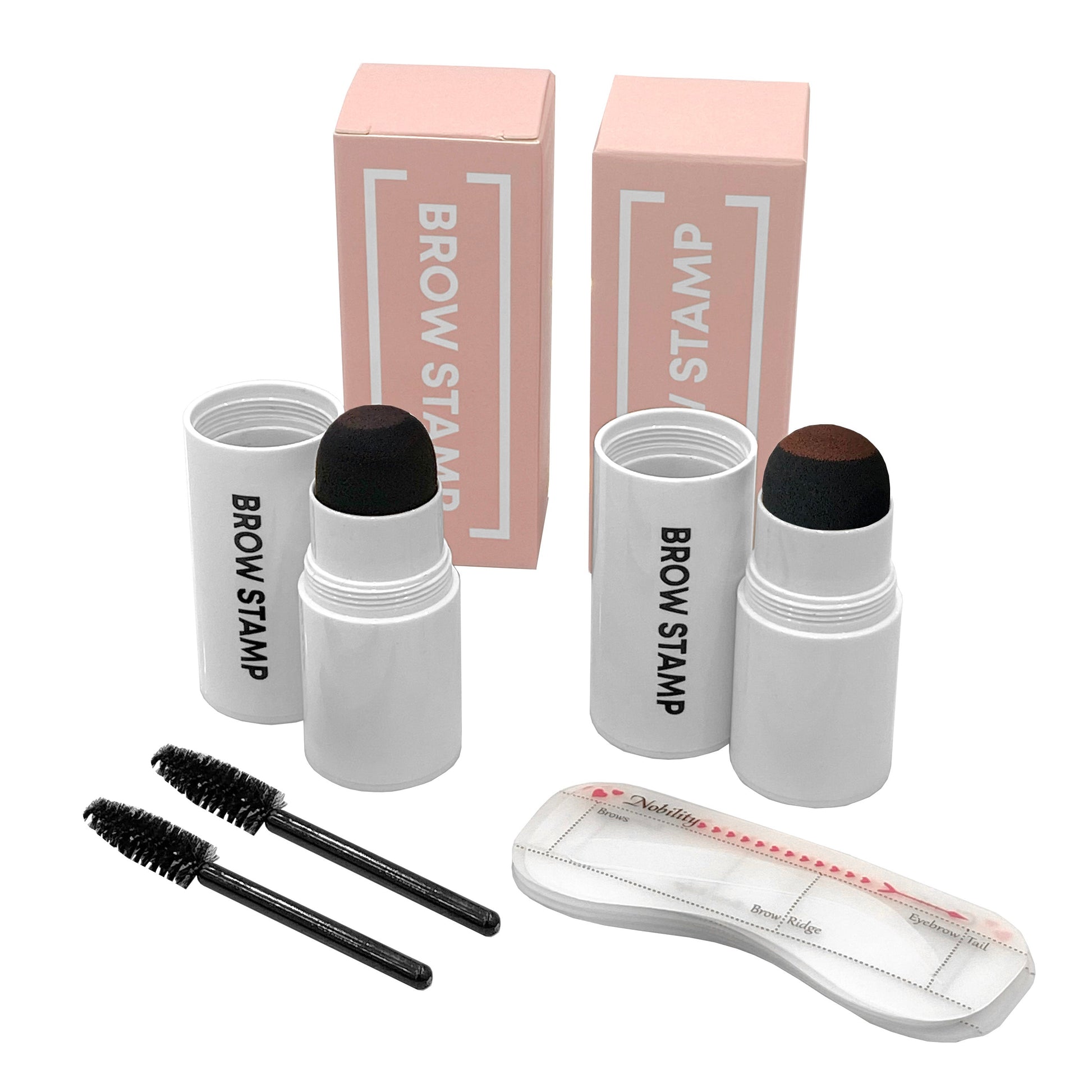 Brow Stamp Kit med brynforme