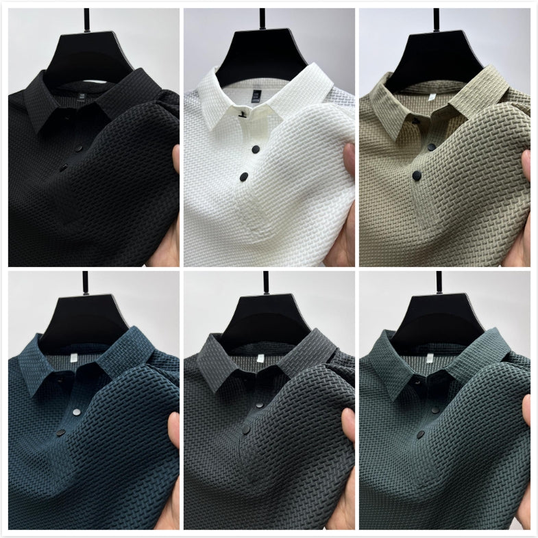 Icone™ BreathableShirt 1+1 GRATIS: Stilfuld Åndbar Mænd Kortærmet Skjorte
