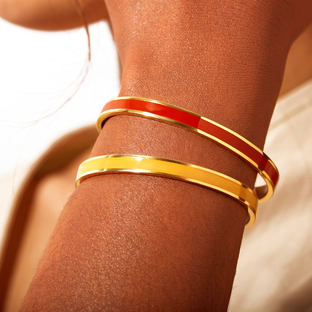 Jewelance™ CuffBracelet 1+1 GRATIS: Stilfuld Farve Indlæg Åben Cuff Statement Armbånd