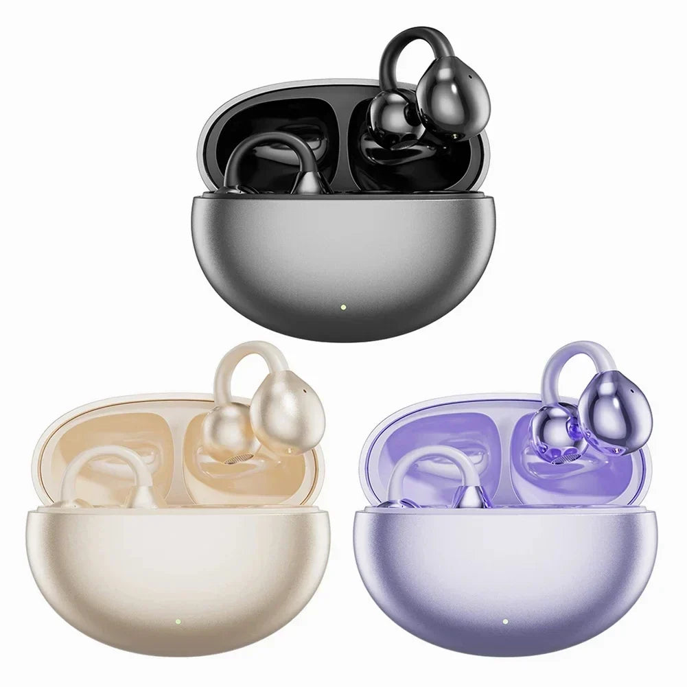 Clip-OnEarphone: Multifunktion Klar lyd Komfortabel Clip-On Øretelefon