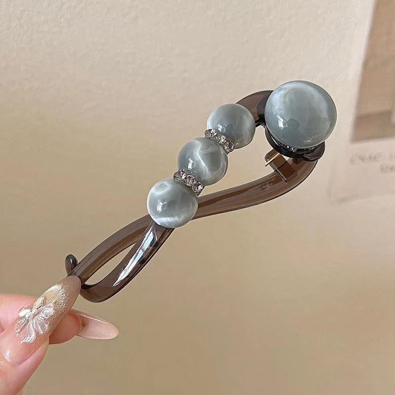 Rose® HairClip - Alsidig Elegant Perle Twist Hårdesign Klipsæt