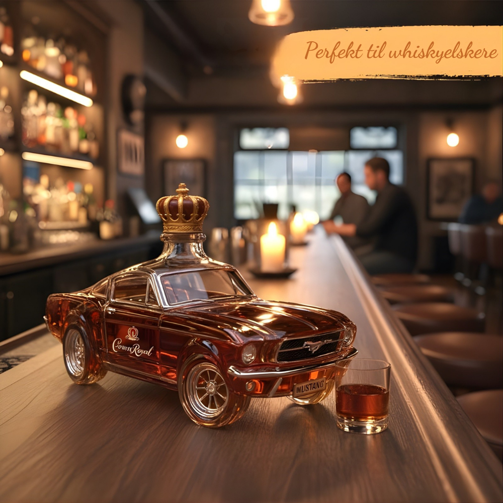 Limited Edition Mustang Glas Whisky Karaffel