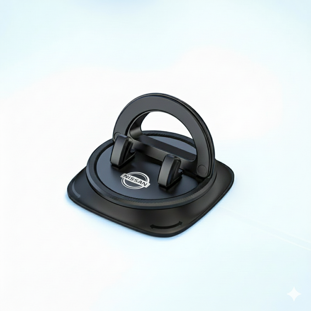 Holder360° MobileHolder: Skridsikker Dashboard Mobil Holder Med 360° Rotation