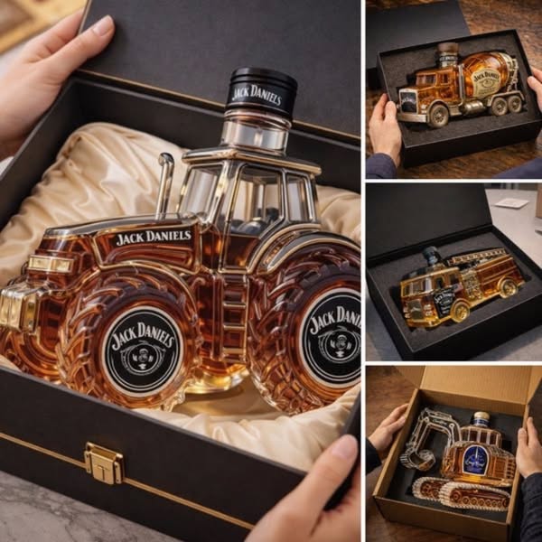 VintageBottle - Kreativ Landbrugsinspireret Rustik Vintage Flaske Design