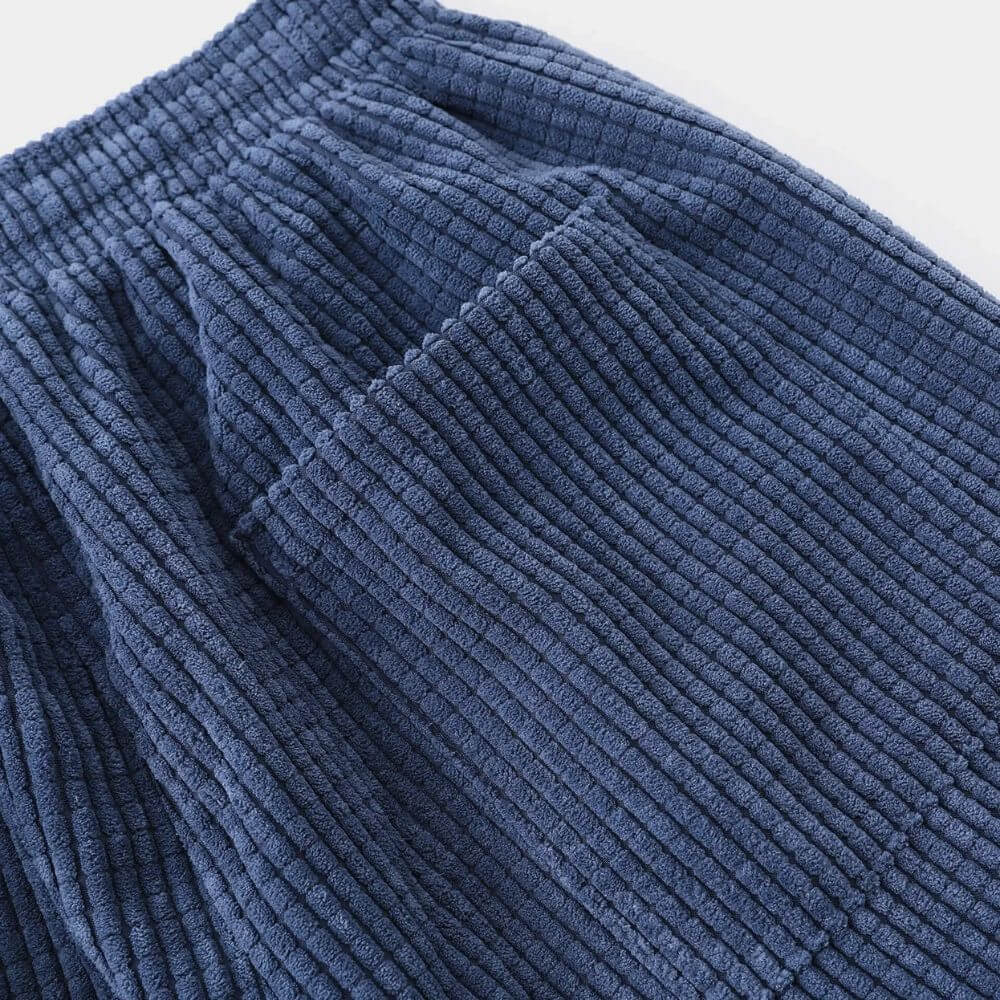Icone™ StreetPants: Afslappet Fit Corduroy Komfort Street Style Bukser