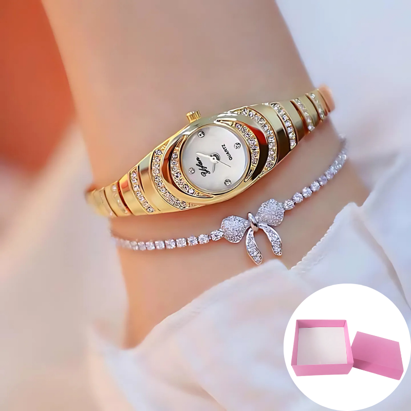 Jewelance™ ElegantWatch: Elegant Moderne Dameur Med Gaveæske