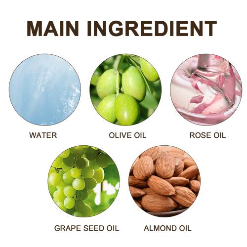 Rose oliven mave-massageolie