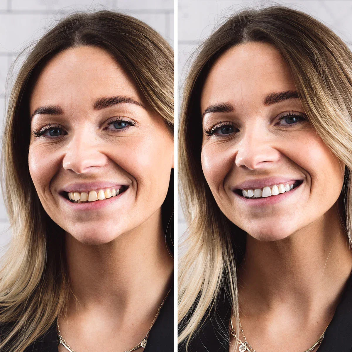 Nærbillede af detaljer på GlorySmile V34 lilla tandpasta – 30 ml