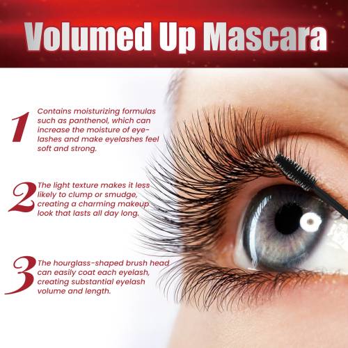 Volumenmascara, sort