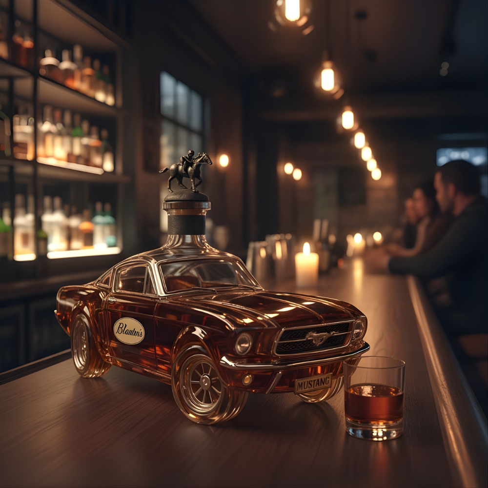 Limited Edition Mustang Glas Whisky Karaffel