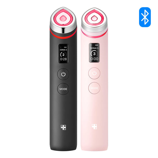 Ansigtsapparat med 4 tilstande, mikrostrøm, sonisk vibration og LED