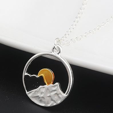 Jewelance™ MountainNecklace 1+1 GRATIS: Mode Klassisk Bjerg Vedhæng Halskæde