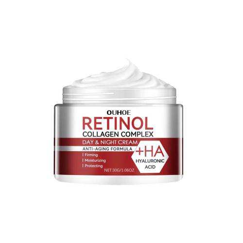Retinol fugtcreme med kollagen