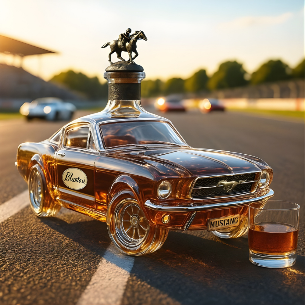 Limited Edition Mustang Glas Whisky Karaffel