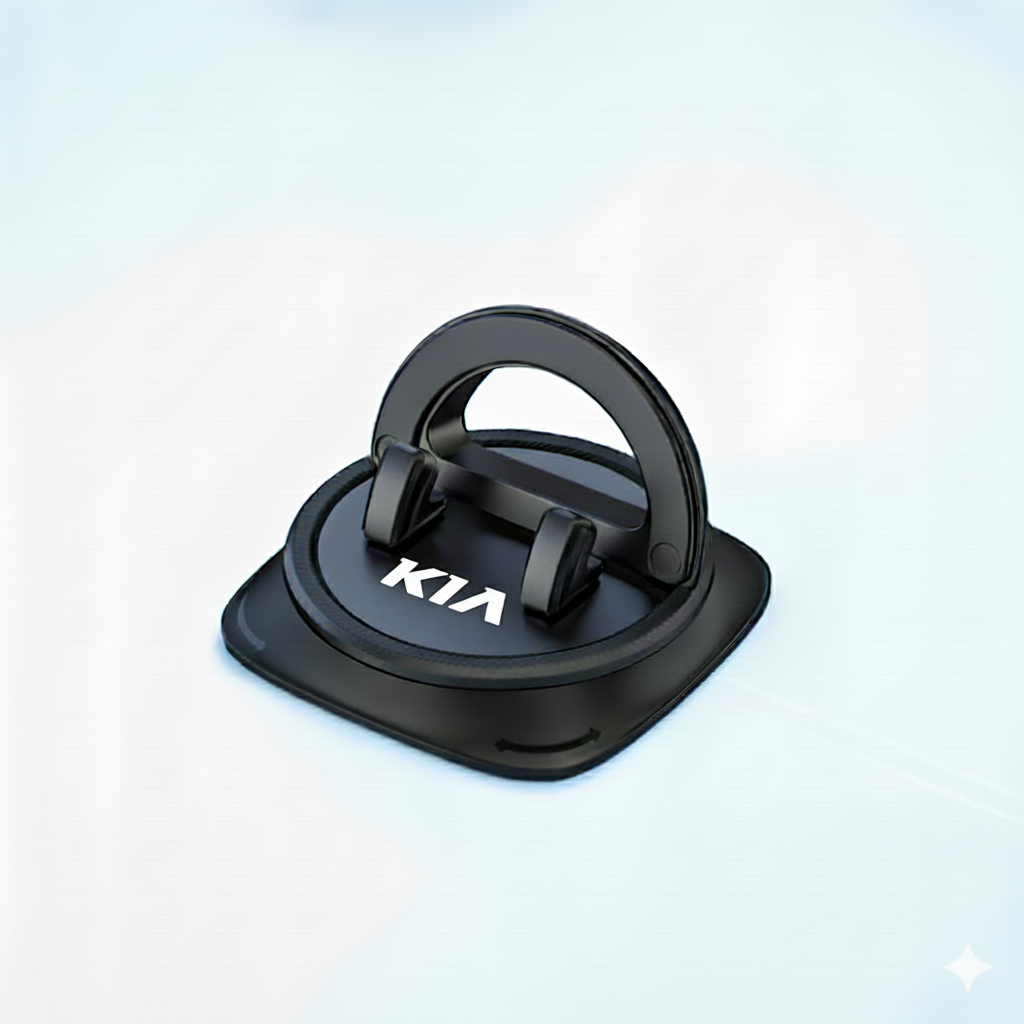 Holder360° MobileHolder: Skridsikker Dashboard Mobil Holder Med 360° Rotation