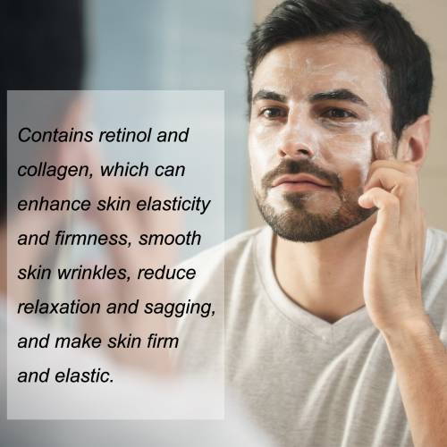 Retinol kollagen ansigtscreme til mænd