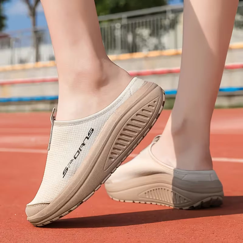 Ortopædiske slip-on hjemmesko med lukket tå til damer