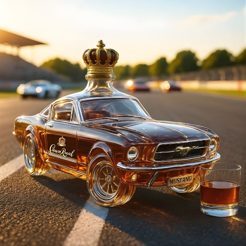 Limited Edition Mustang Glas Whisky Karaffel