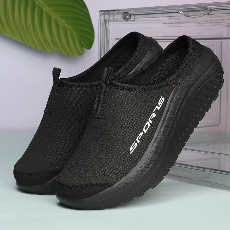 Ortopædiske slip-on hjemmesko med lukket tå til damer