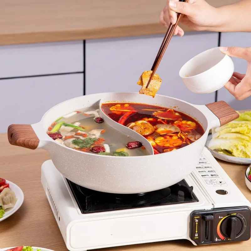 Globetrek° DualPot - Yin Yang Design Non-Stick Gryde Med Dobbelt Bund