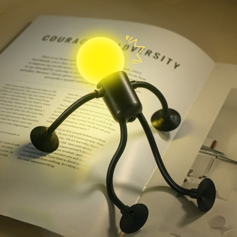 Ledsen™ FigureLamp 1+1 GRATIS: Blød Lys Fleksibel Figur Natlampe