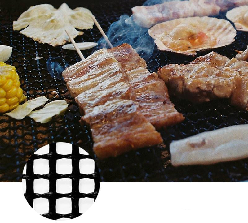 Globetrek° GrillNet: Genanvendeligt, Varmebestandigt, Ikke Klæbende BBQ-Grillnet