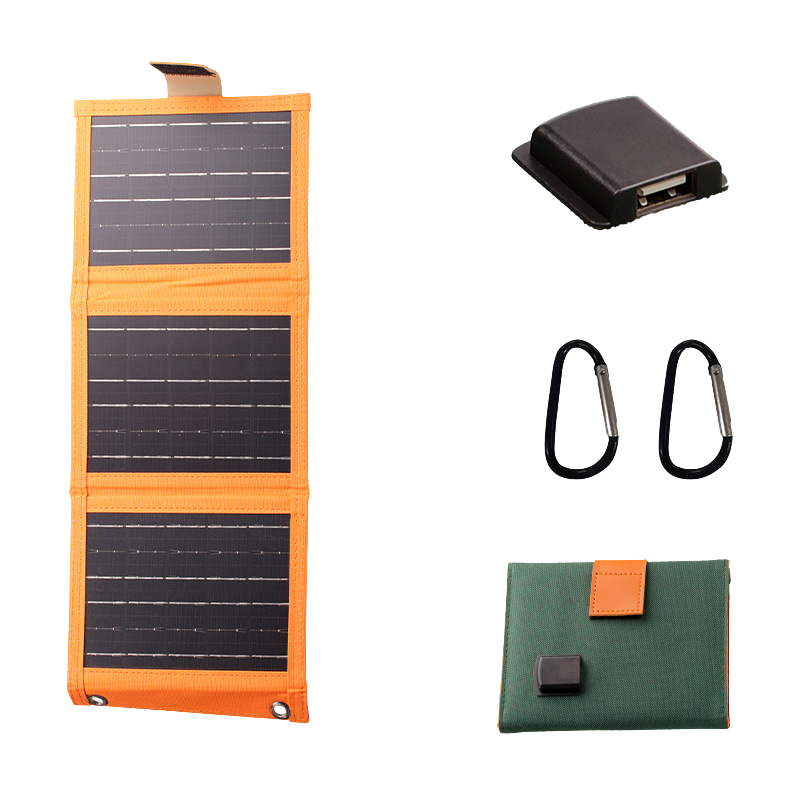 SolarPack - Foldbart Bærbart Solpanel Pakke