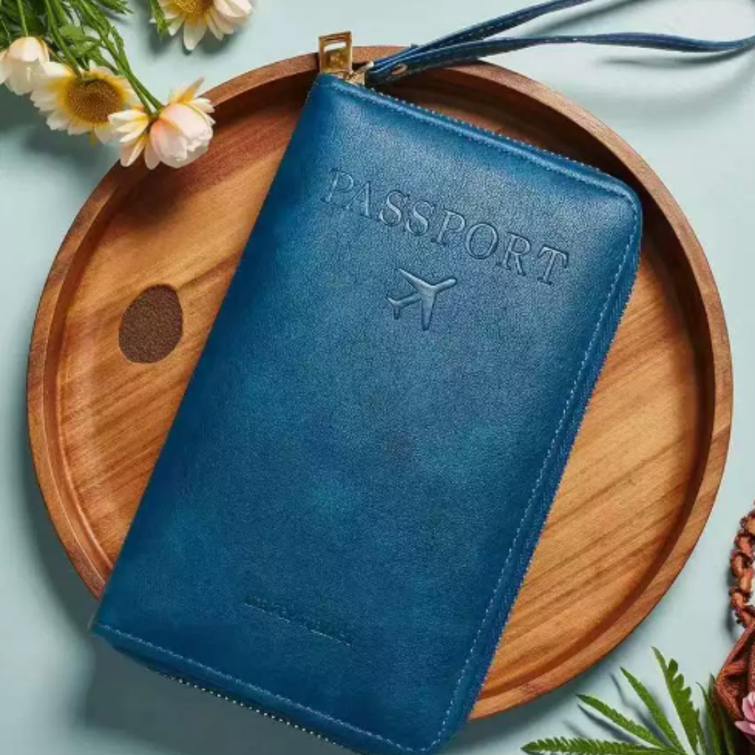 Icone™ TravelWallet 1+1 GRATIS: Alt I Én Pasholder Og Rejsetegnebog