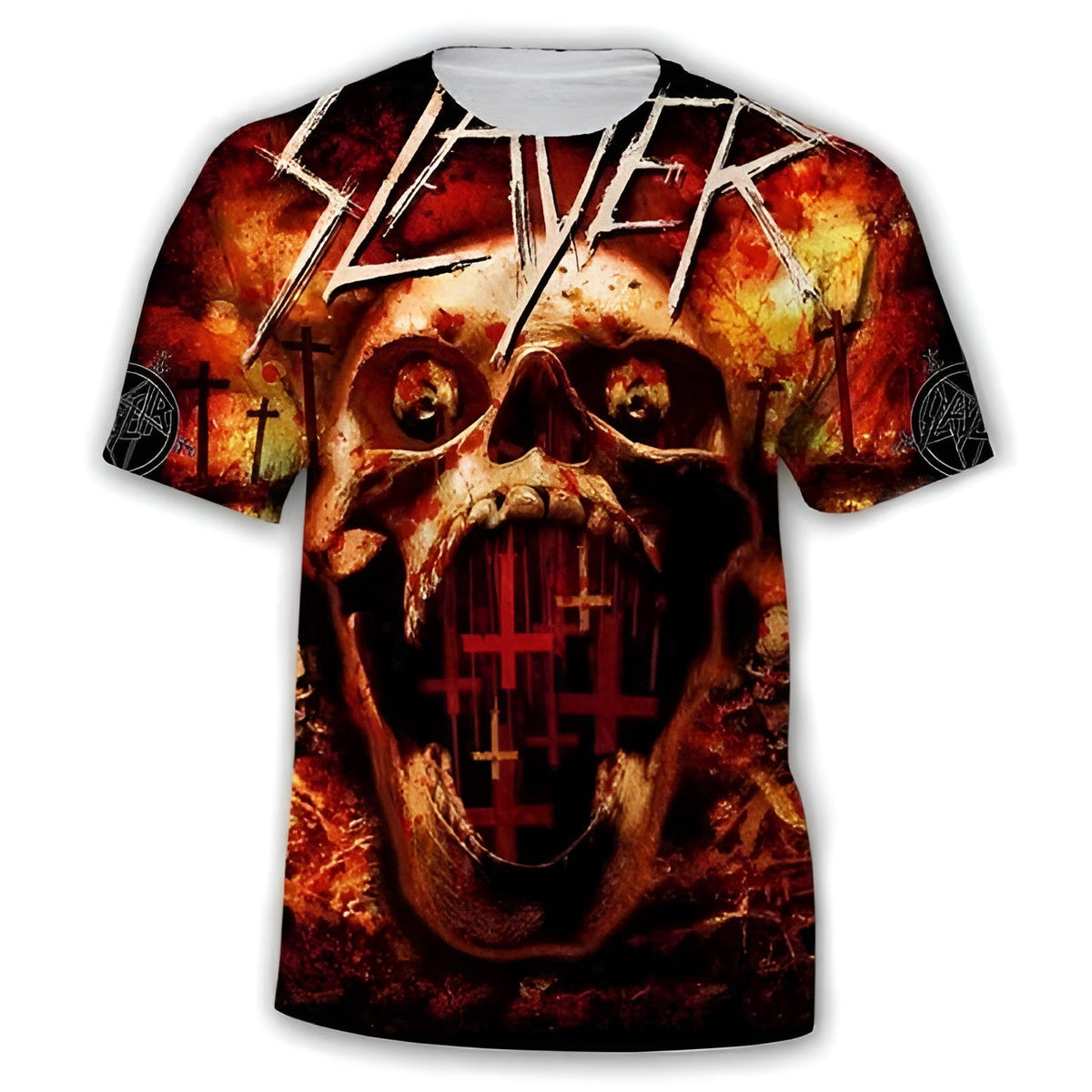 Icone™ SlayerShirt: Ultimativ Komfort Moderne Pasform Daglig Slayer Shirt