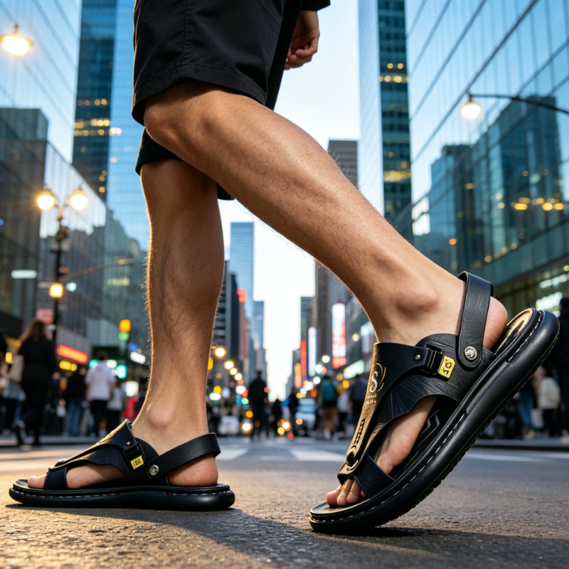 Happy™ SoftSandals : Mænds Mode Sommer Komfortable Bløde Sandaler