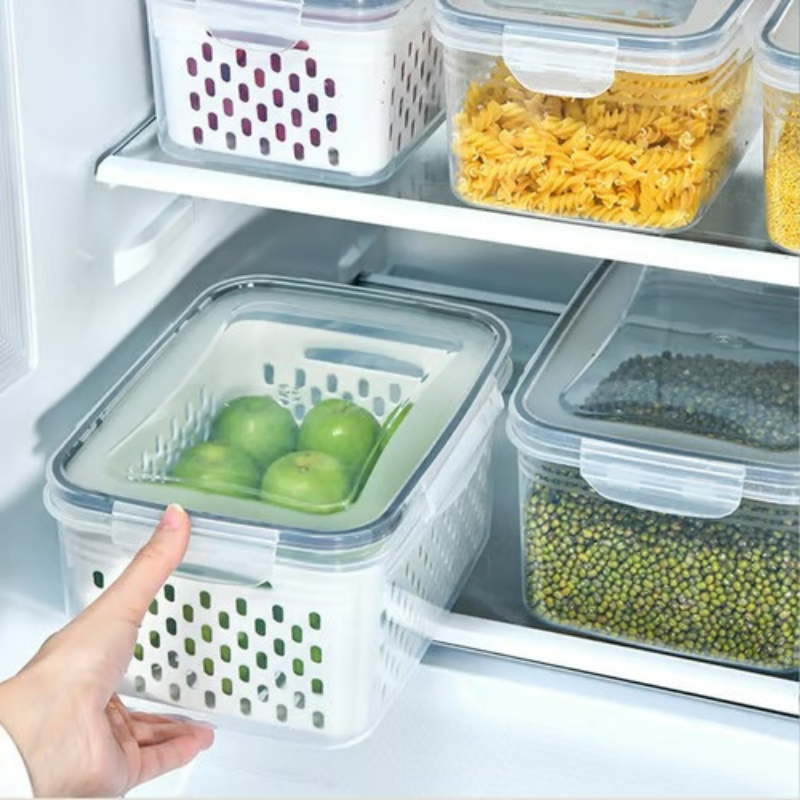 Globetrek° FoodStorage: Stabelbare Tætsluttende Fødevarebeholdere
